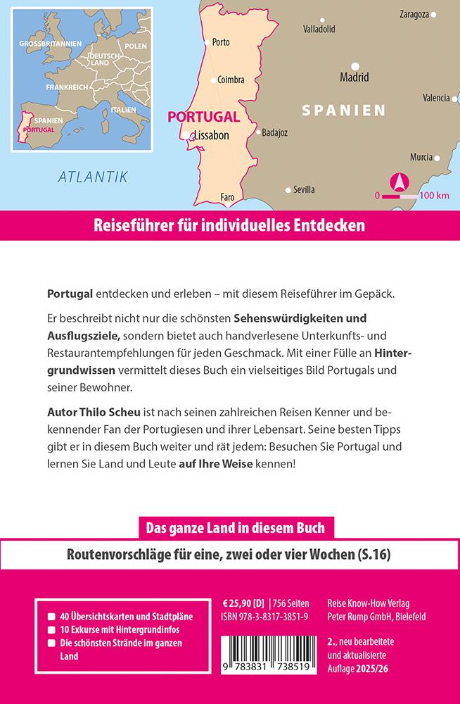 Reise Know-How Reiseführer Portugal
