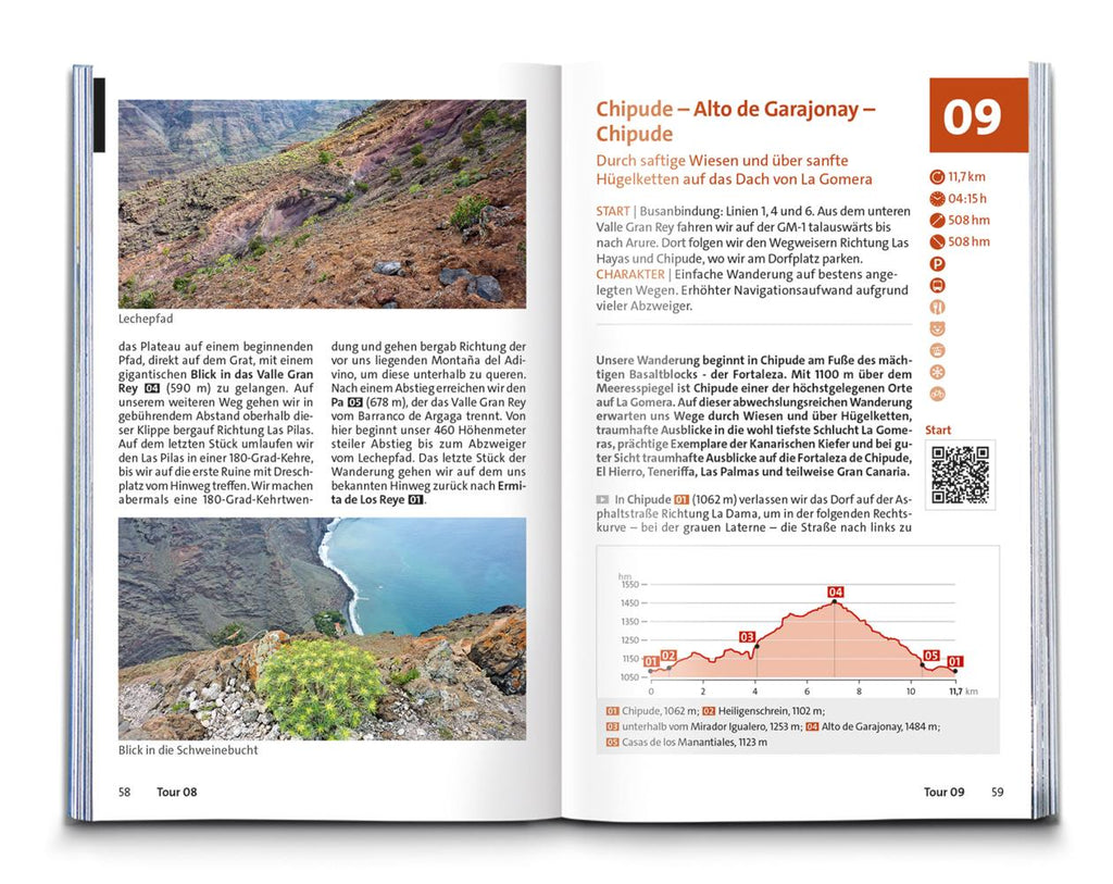 KOMPASS Wanderführer La Gomera, mit Fernwanderweg GR-132, 75 Touren mit Extra-Tourenkarte