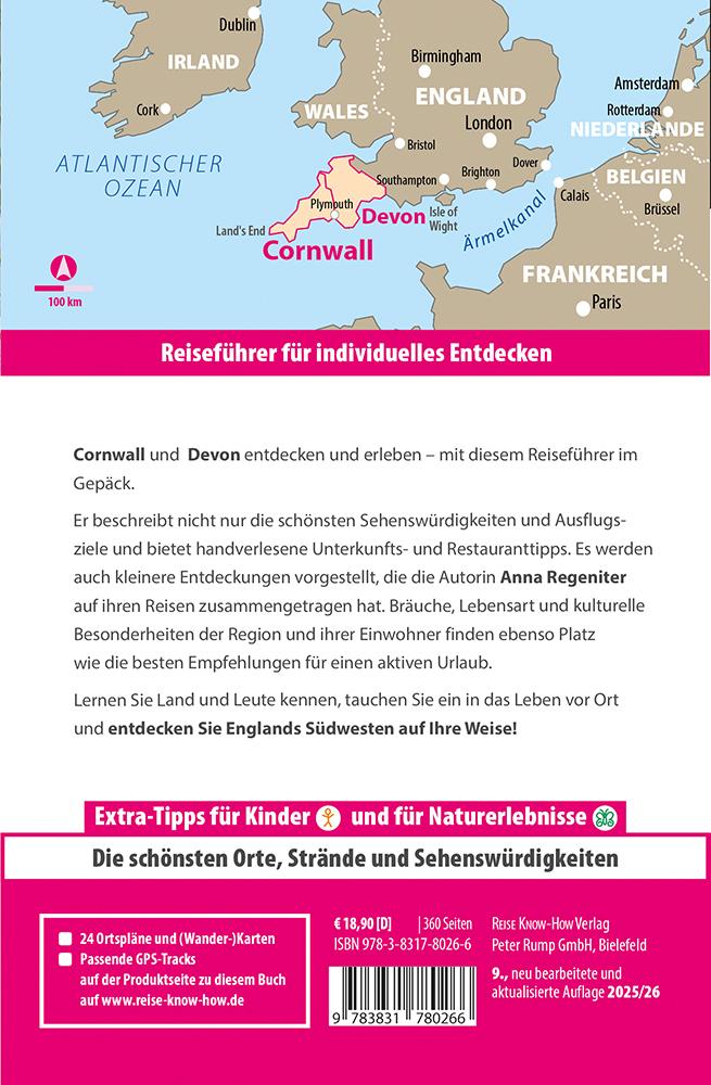 Reise Know-How Reiseführer Cornwall und Devon