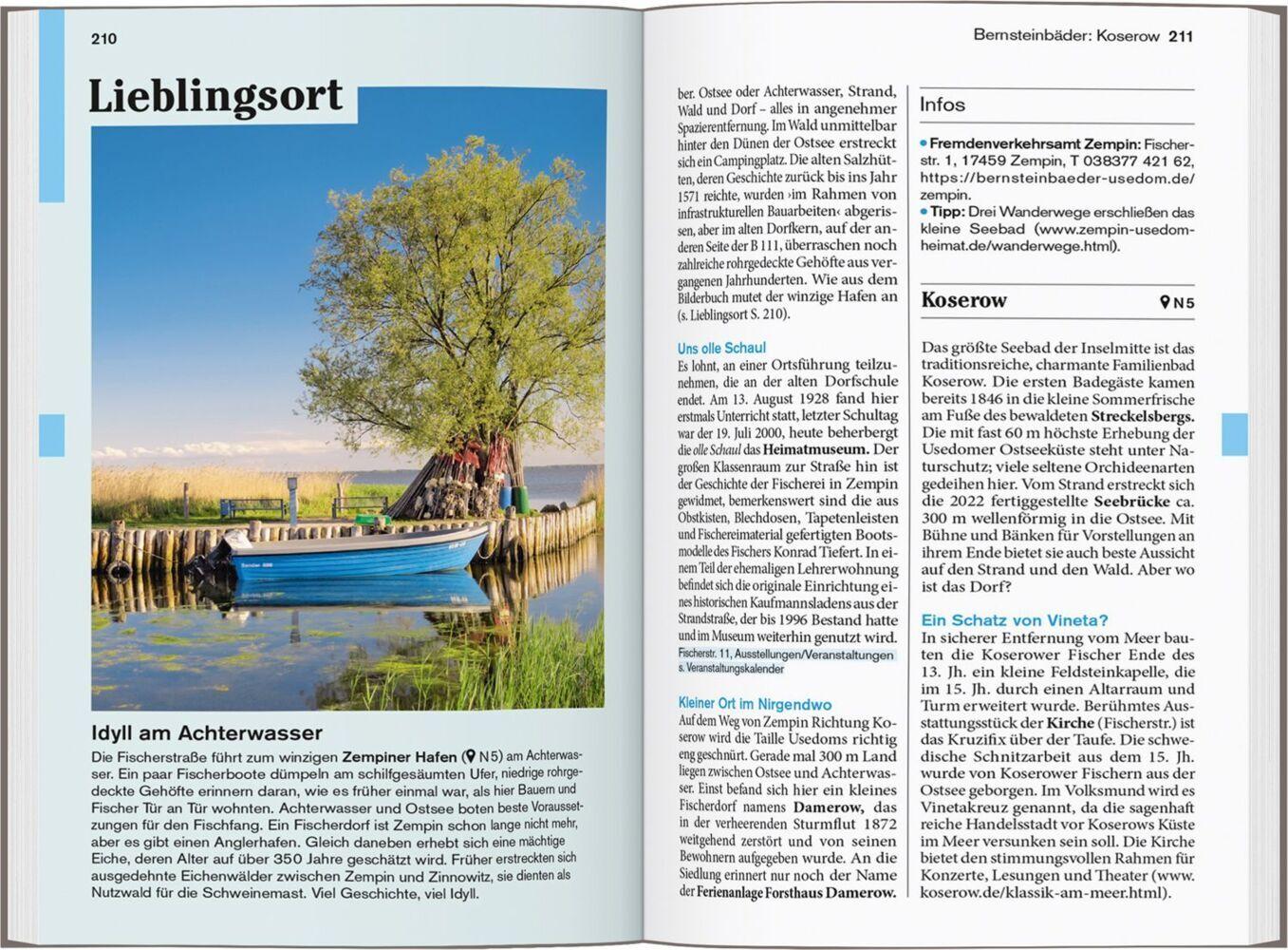 DUMONT Reise-Taschenbuch Reiseführer Ostseeküste Mecklenburg-Vorpommern