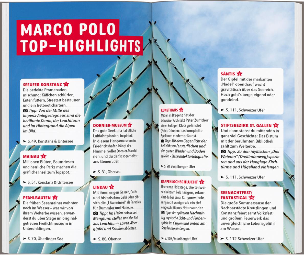 MARCO POLO Reiseführer Bodensee