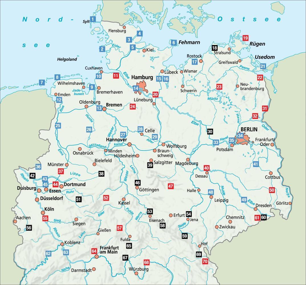 Die 100 schönsten E-Bike-Touren in Deutschland