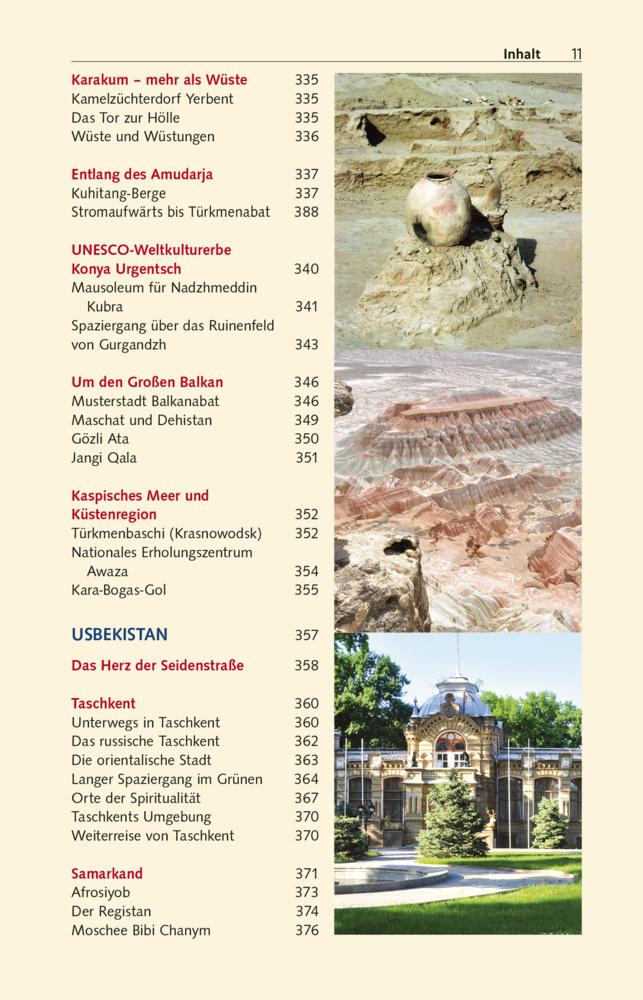 TRESCHER Reiseführer Zentralasien