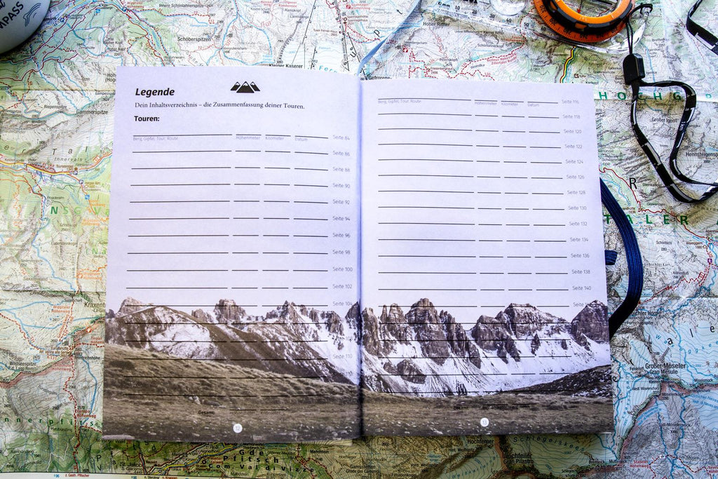 KOMPASS Gipfelbuch