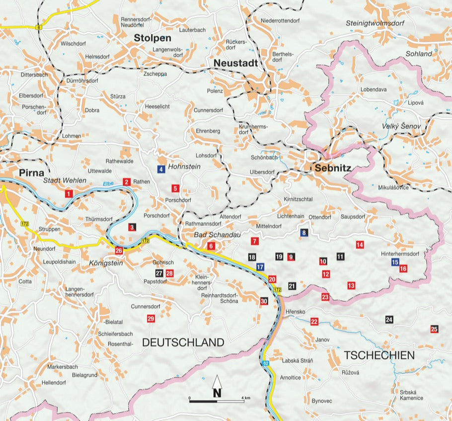 Wandertouren für Langschläfer Sächsische Schweiz