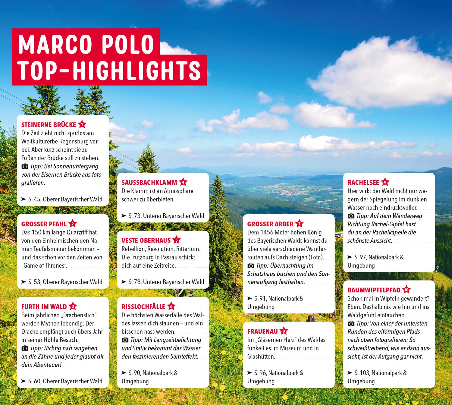 MARCO POLO Reiseführer Bayerischer Wald
