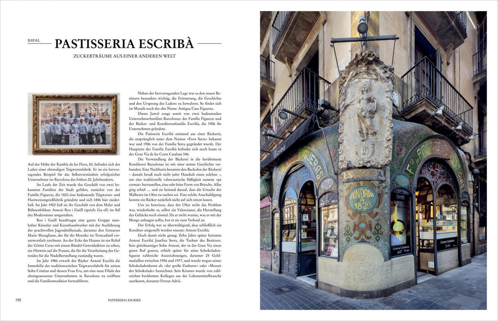 Bildband Feine Läden BARCELONA: Entdecke Barcelona durch Fotografie