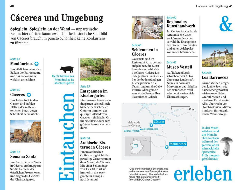 DUMONT Reise-Taschenbuch Reiseführer Extremadura