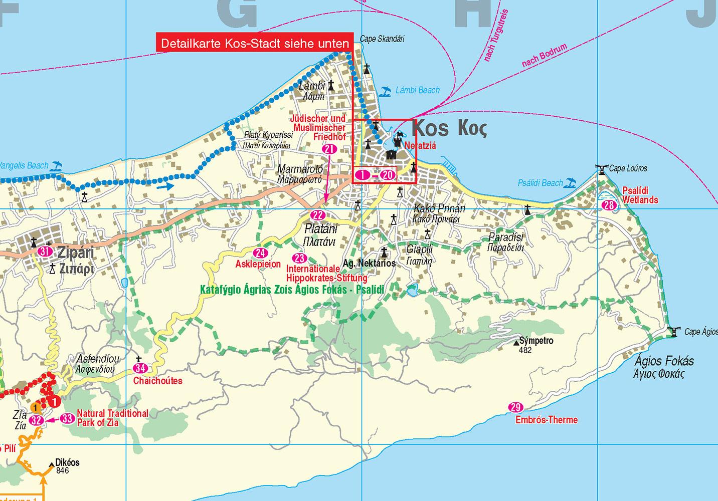 Reise Know-How InselTrip Kos