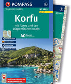 KOMPASS Wanderführer Korfu mit Paxos und den Diapontischen Inseln, 40 Touren mit Extra-Tourenkarte