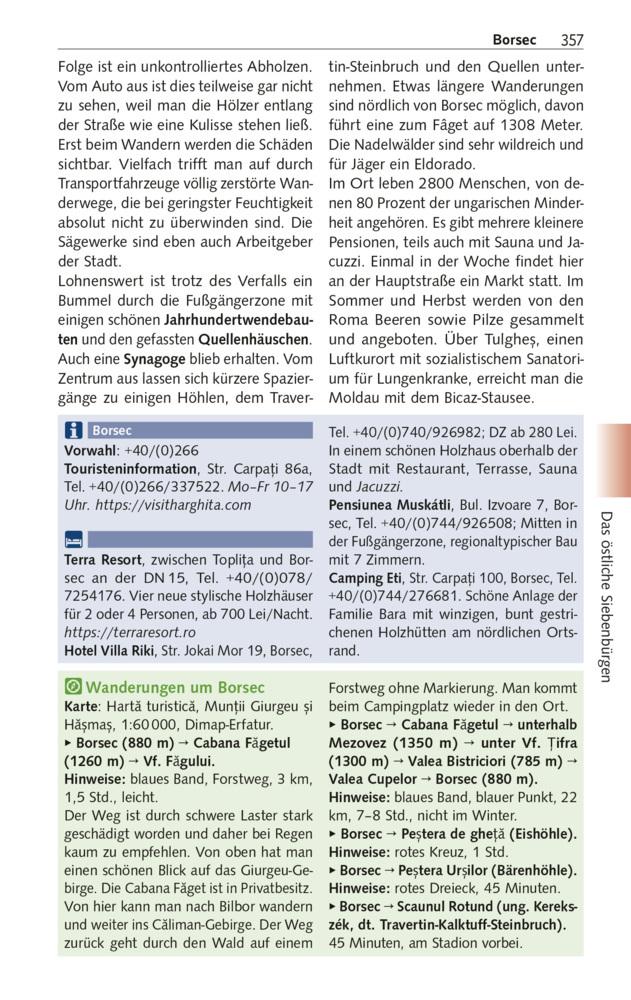 TRESCHER Reiseführer Siebenbürgen