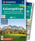 KOMPASS Wanderführer Kaisergebirge, Wilder Kaiser, Zahmer Kaiser, Kaiserwinkl, Thiersee-Pendling,60 Touren mit Extra-Tourenkarte