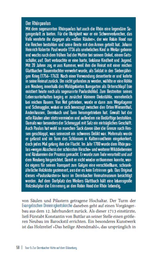 Ausflugsverführer Rhön