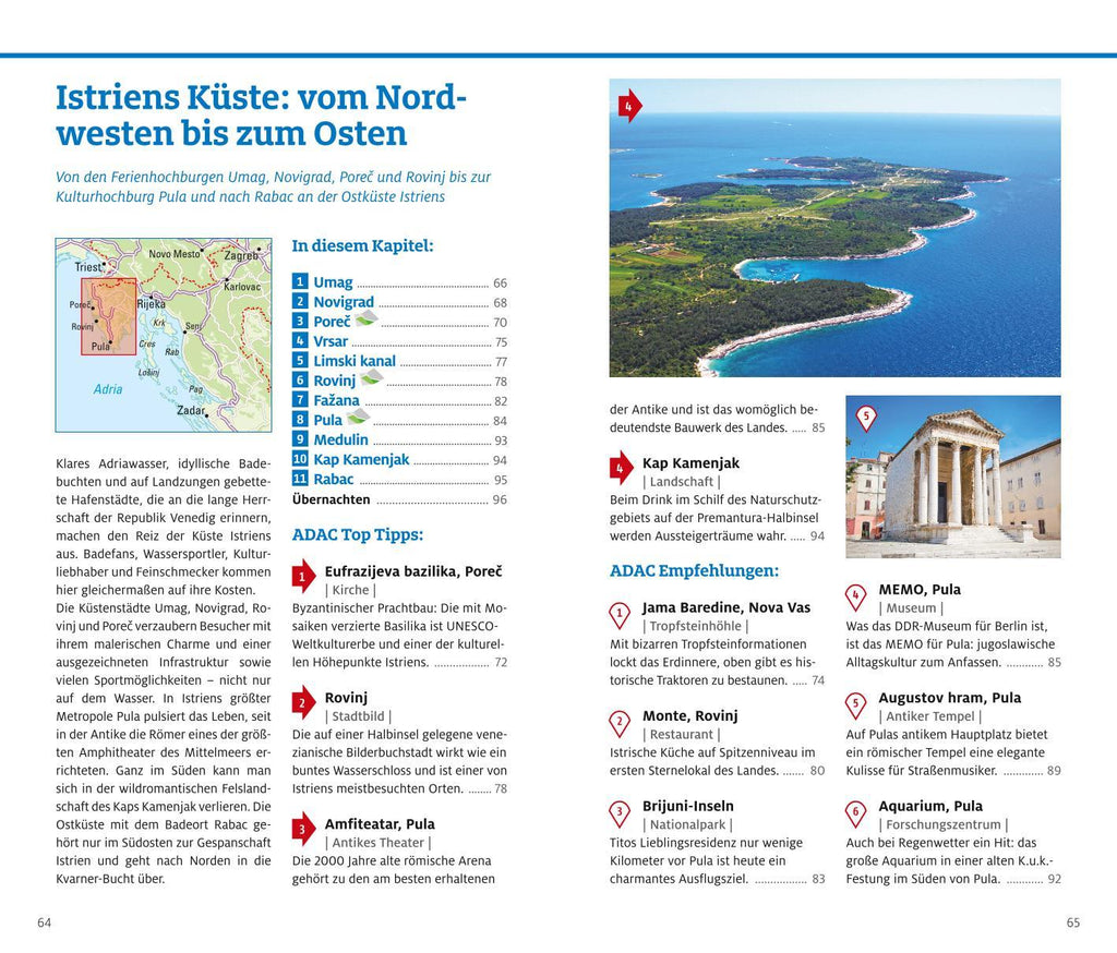 ADAC Reiseführer plus Istrien und Kvarner-Bucht