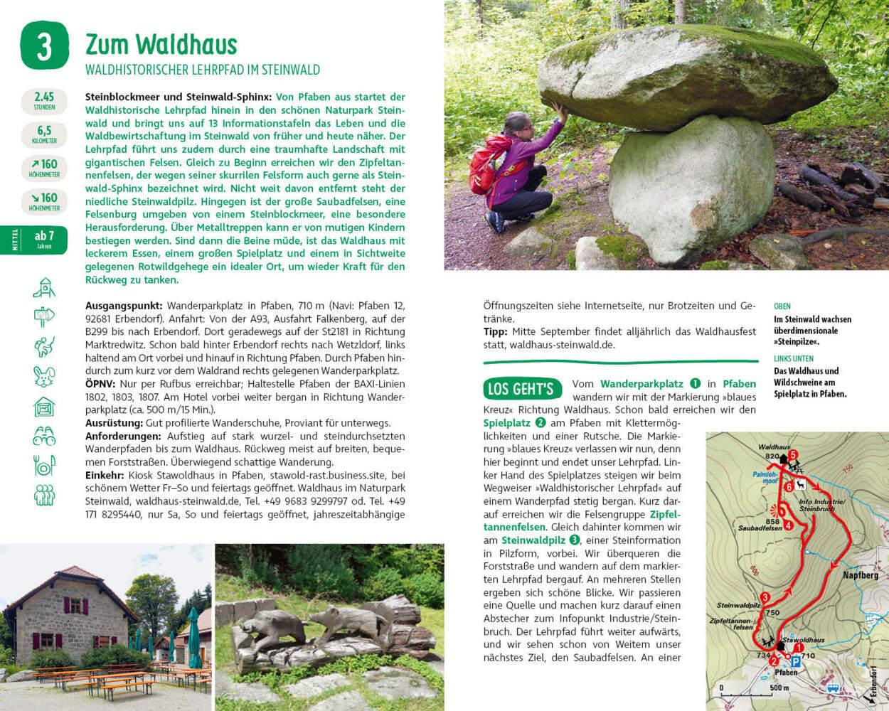 ROTHER Wanderbuch ErlebnisWandern mit Kindern Oberpfalz