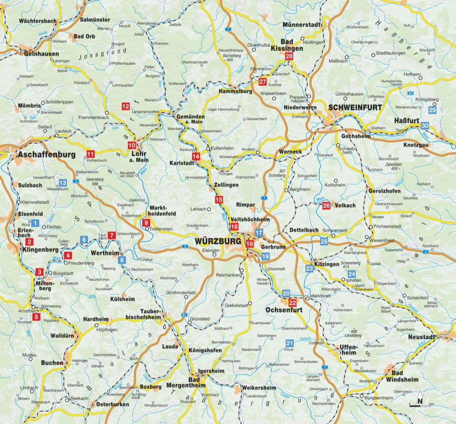 Wanderungen für Senioren Mainfranken