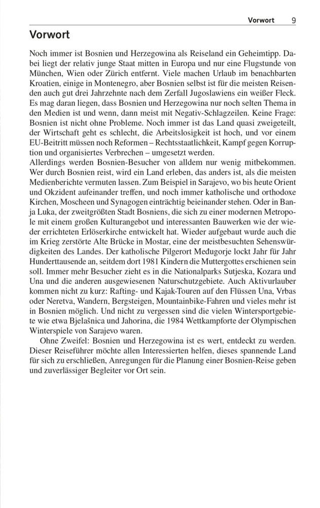 TRESCHER Reiseführer Bosnien und Herzegowina