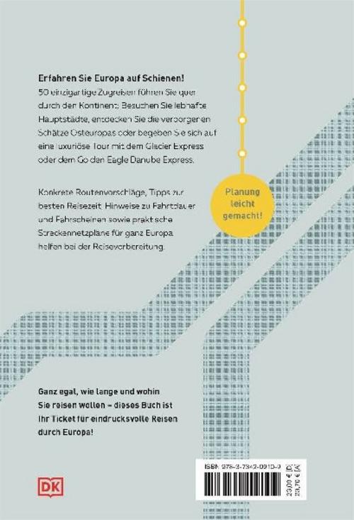 50 Zugreisen durch Europa