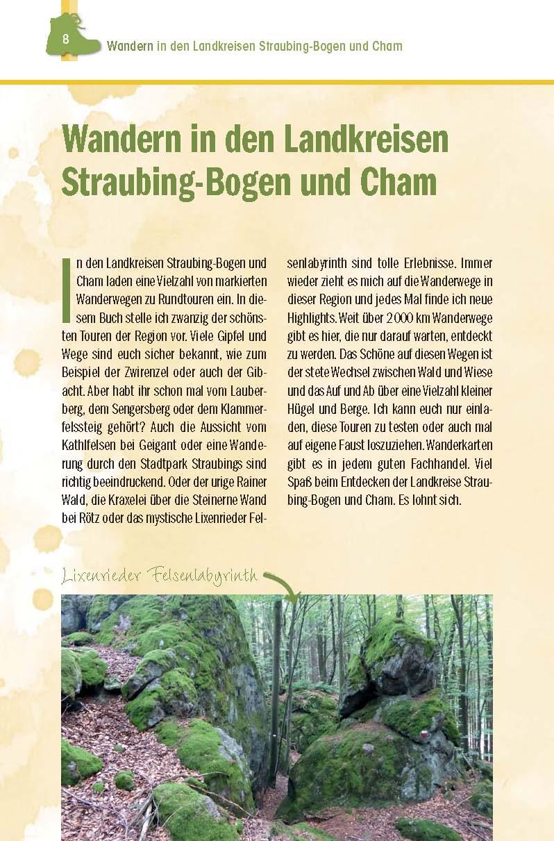 Wanderführer Straubing . Roding . Cham