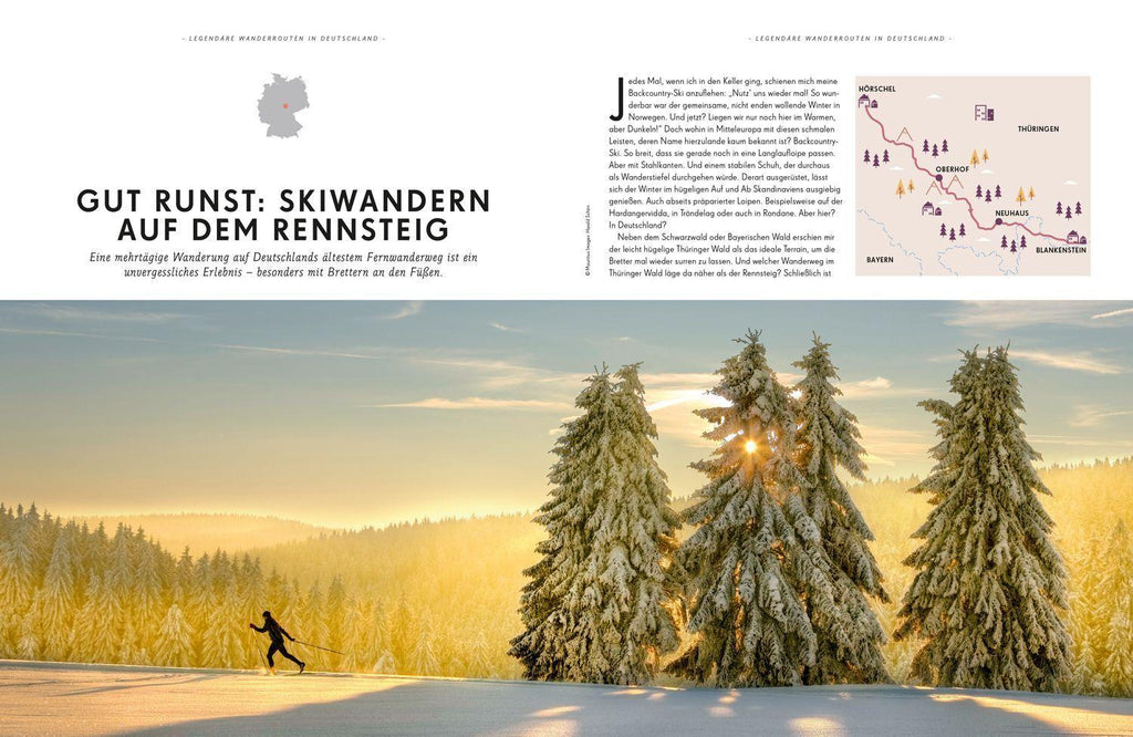 LONELY PLANET Bildband Legendäre Wanderrouten in Deutschland