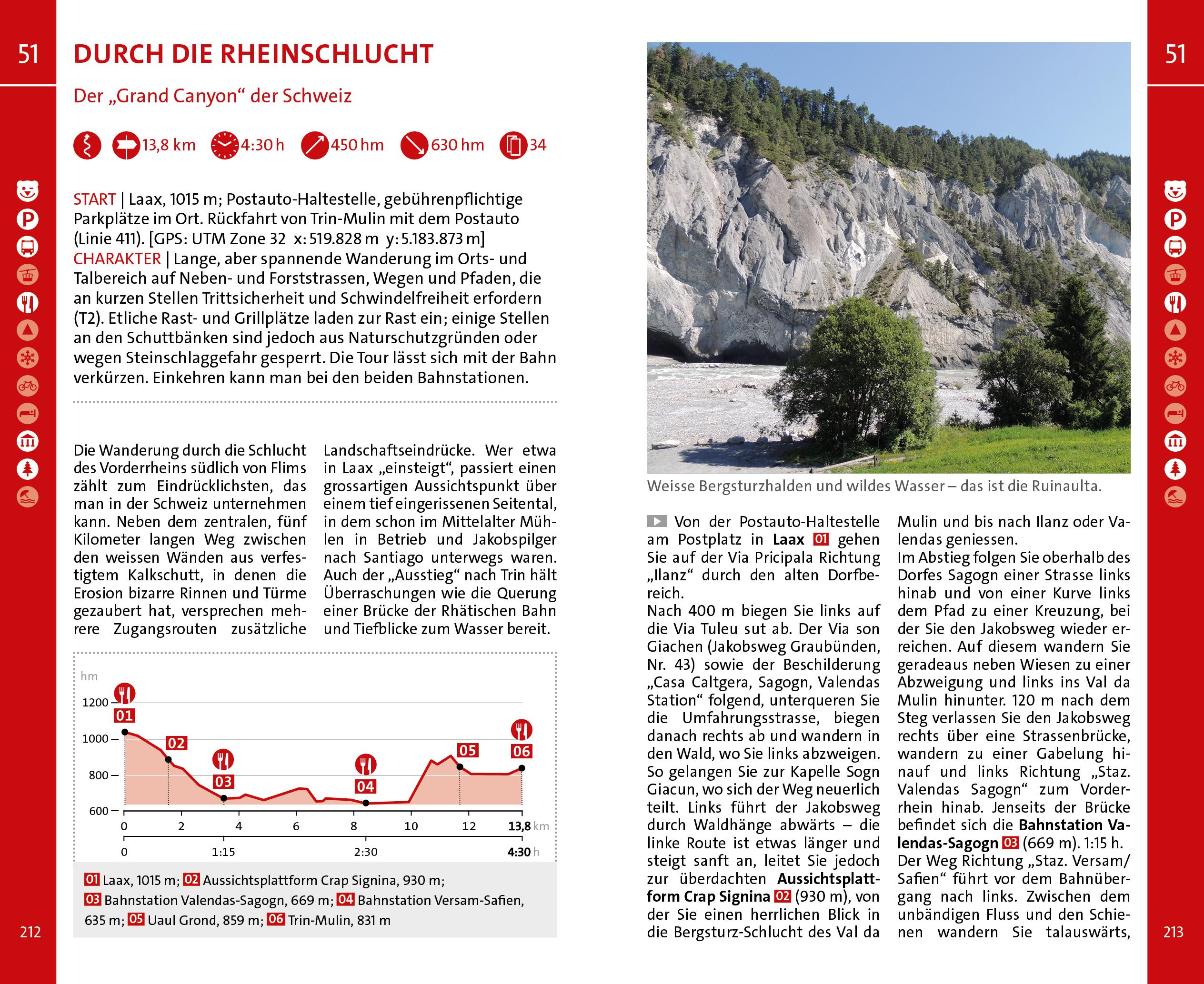 Graubünden Nord Wanderführer