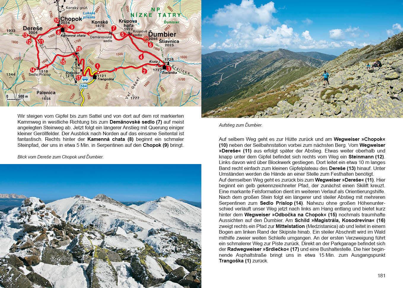 Niedere Tatra und Slowakisches Paradies