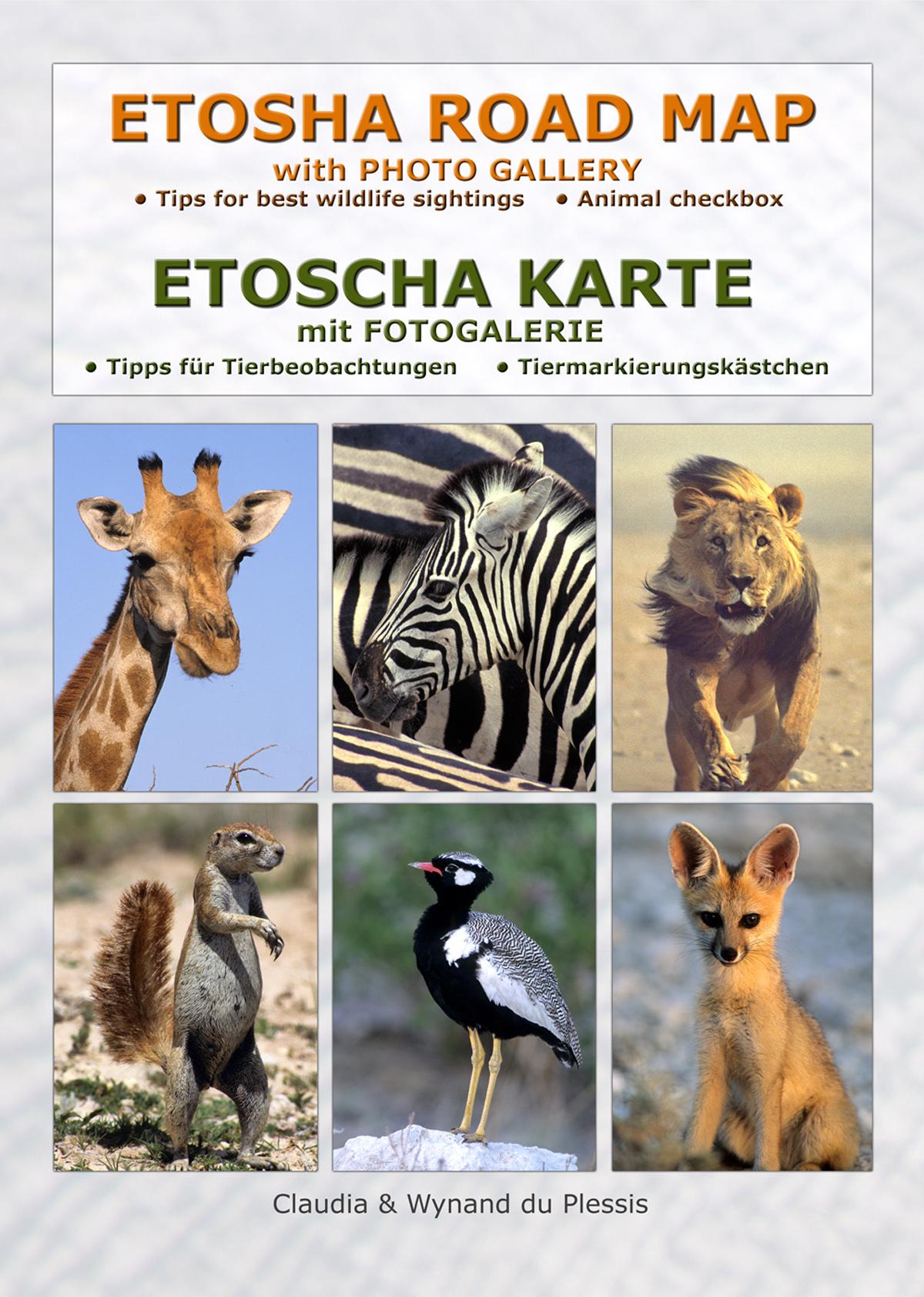 Das komplette Kartenset NAMIBIA (3-teilig)
