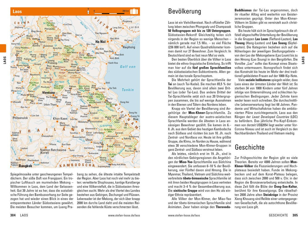 Stefan Loose Reiseführer Südostasien, Die Mekong Region