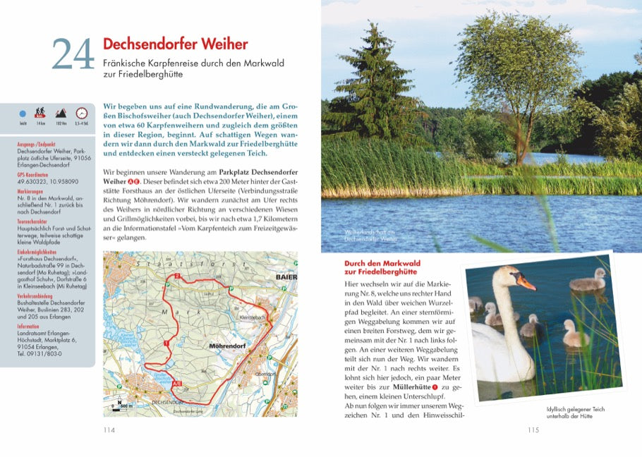Naturpfade rund um Nürnberg, Fürth und Erlangen