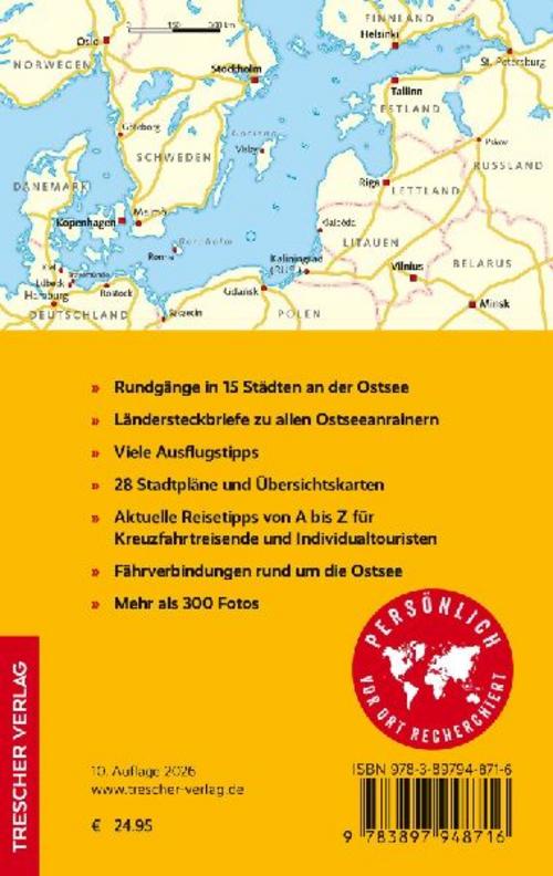 TRESCHER Reiseführer Ostseestädte