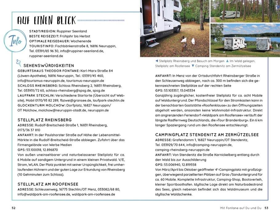 Wochenend und Wohnmobil - Kleine Auszeiten Berlin & Brandenburg mit Spreewald