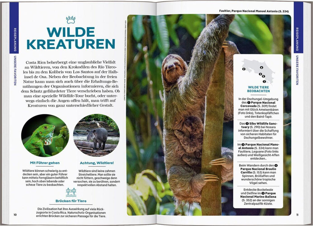 LONELY PLANET Reiseführer Costa Rica