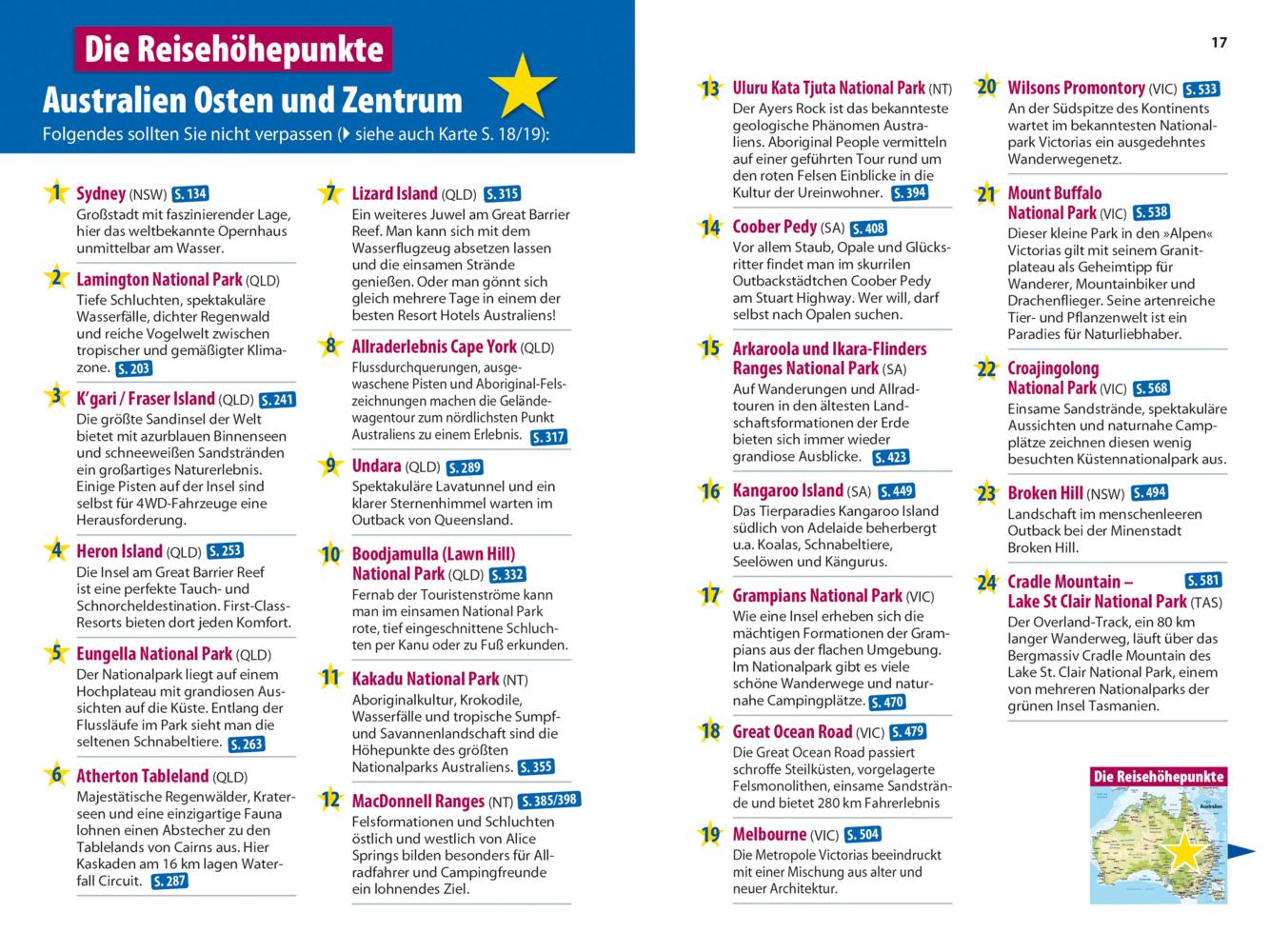 Reise Know-How Reiseführer Australien Osten und Zentrum