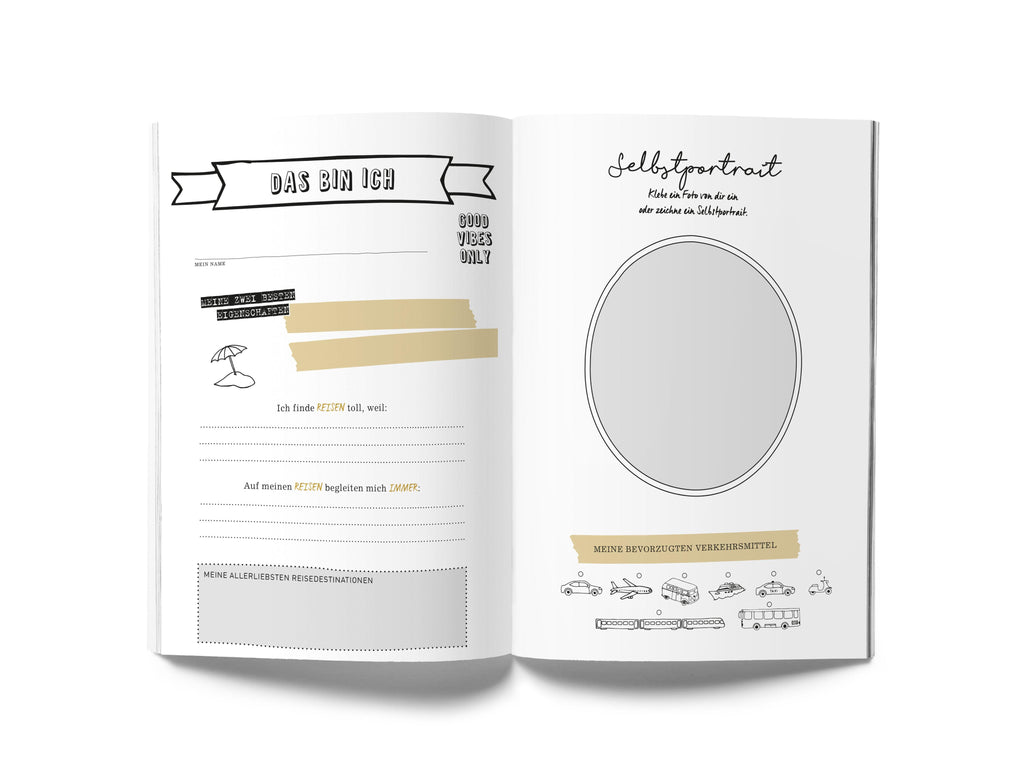 GuideMe Reisetagebuch Travel Memories \"Meine Reisen\"