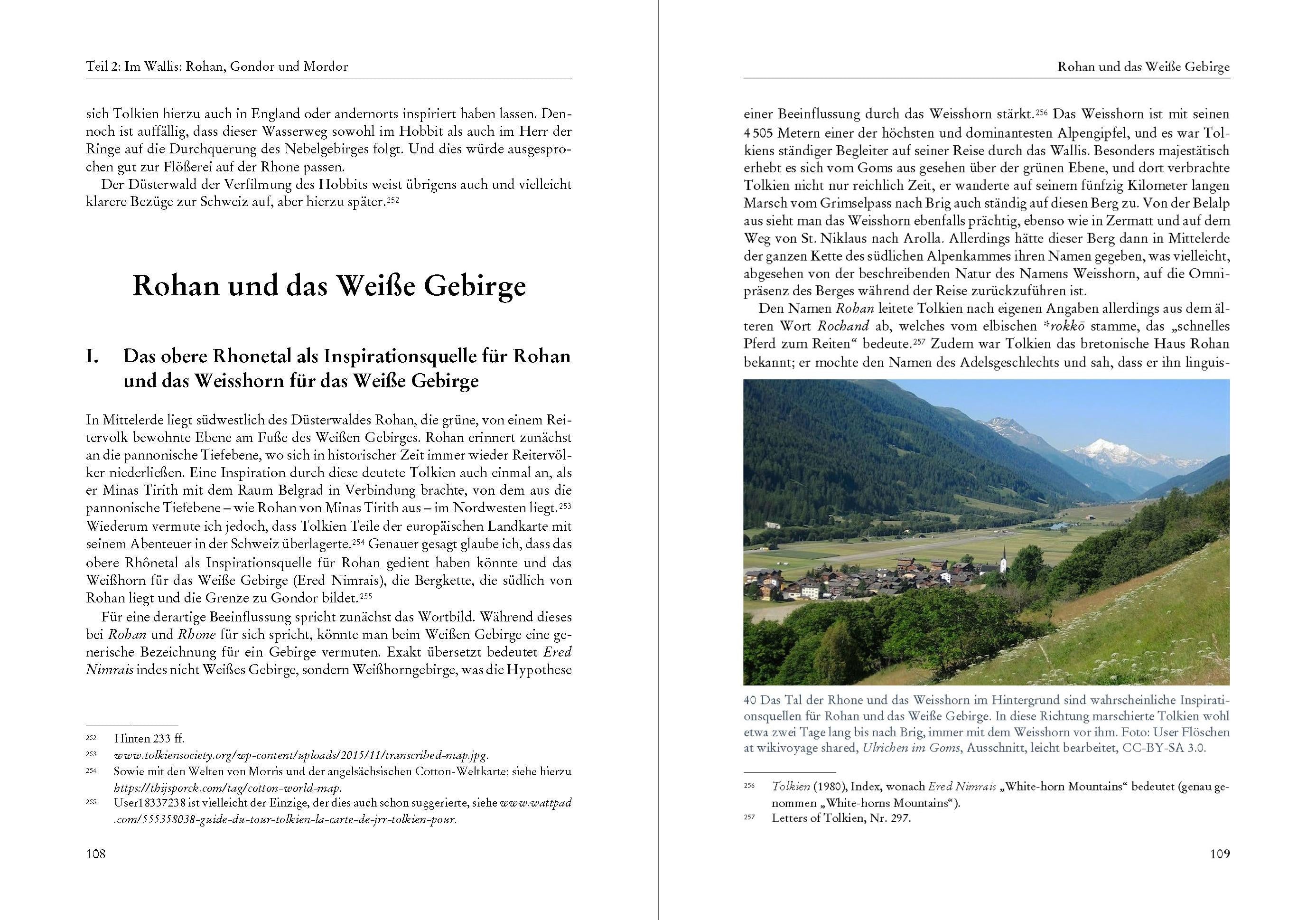 Die Schweiz in Tolkiens Mittelerde