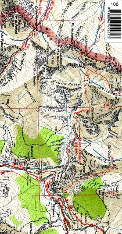 IGC Italien 1 : 25 000 Wanderkarte 106 Monviso