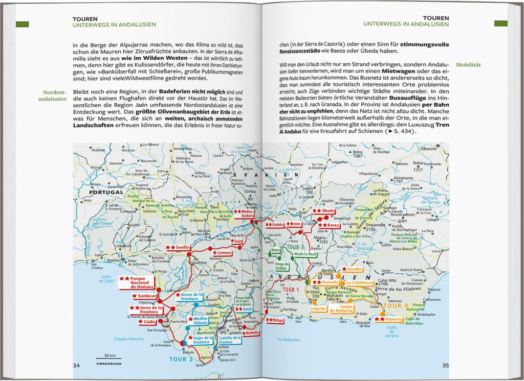 Baedeker Reiseführer Andalusien