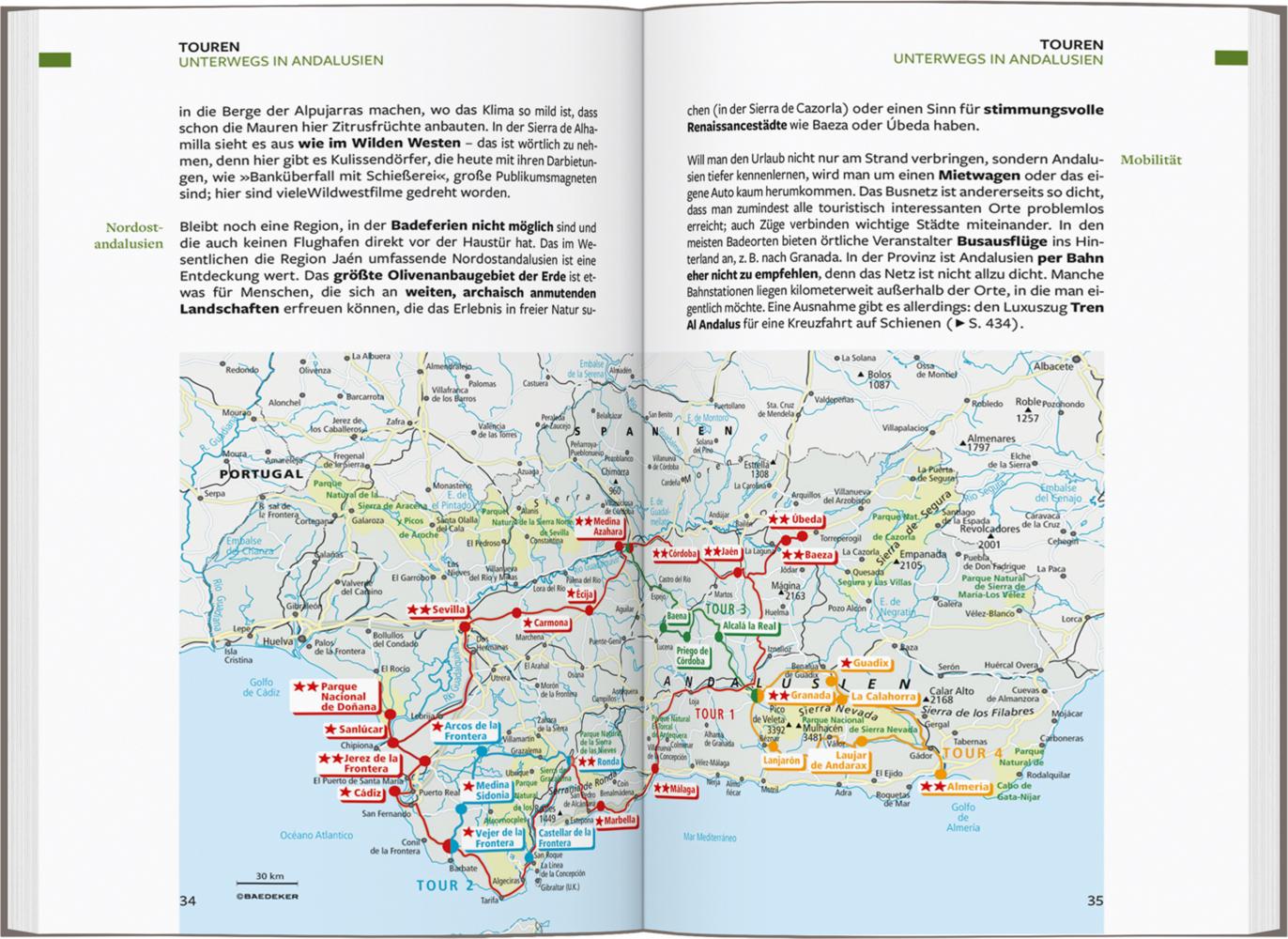 Baedeker Reiseführer Andalusien