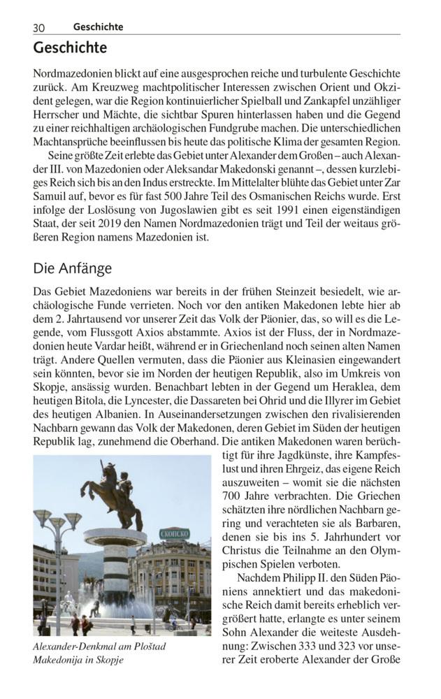 TRESCHER Reiseführer Nordmazedonien