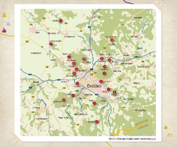 Rund um Dresden. Wandern für die Seele