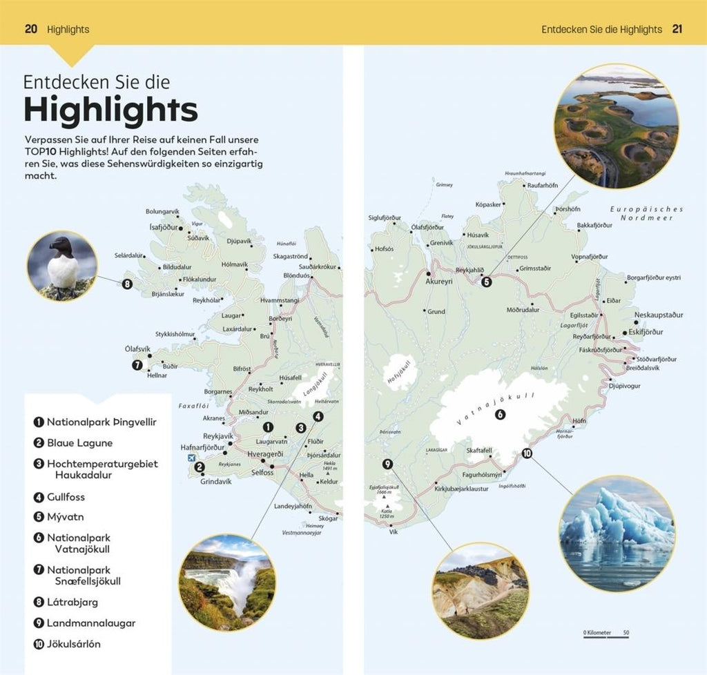 TOP10 Reiseführer Island