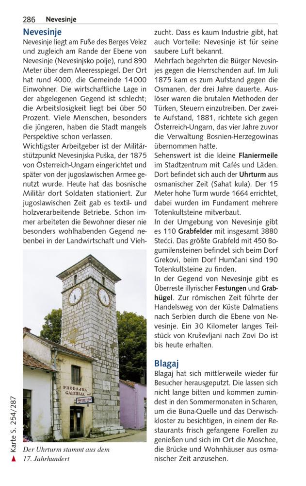 TRESCHER Reiseführer Bosnien und Herzegowina