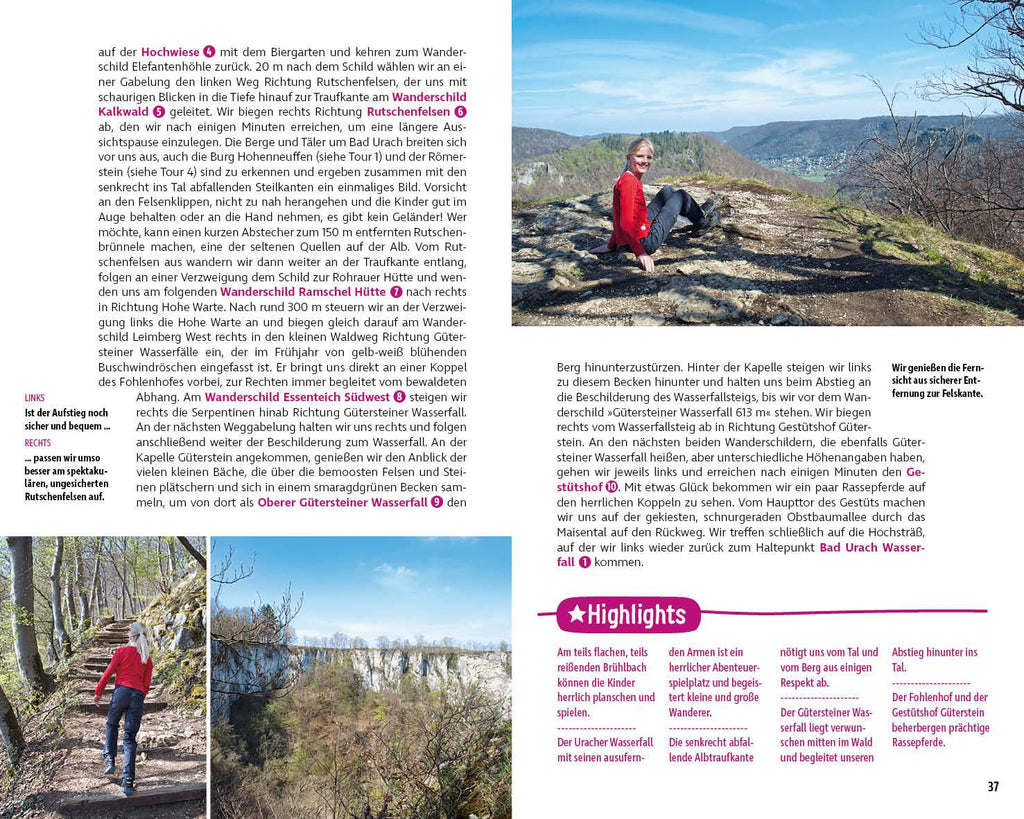 ErlebnisWandern mit Kindern Schwäbische Alb West: