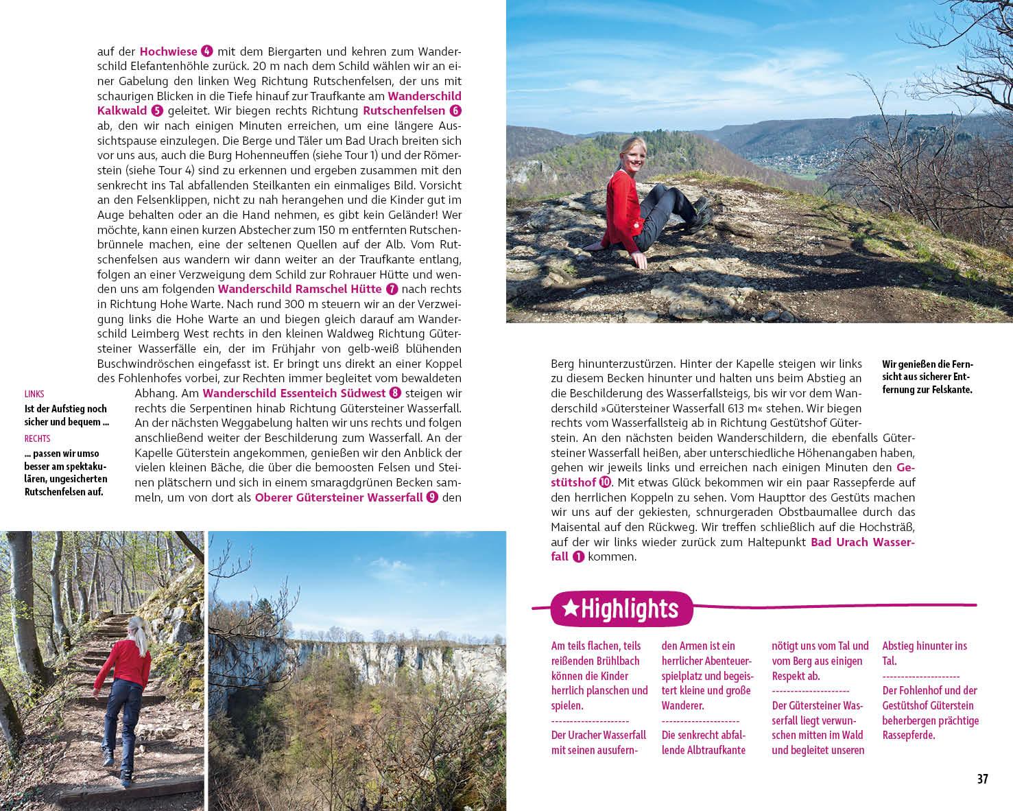 ErlebnisWandern mit Kindern Schwäbische Alb West: