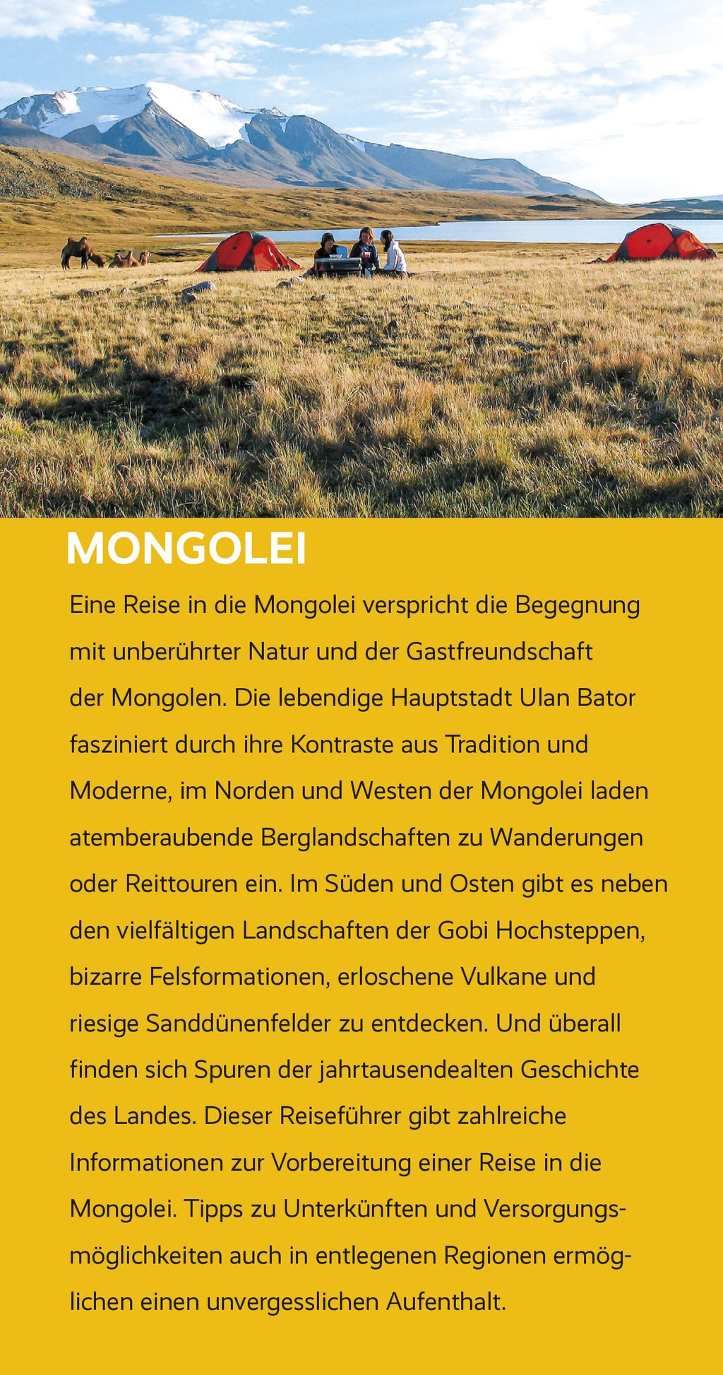 TRESCHER Reiseführer Mongolei