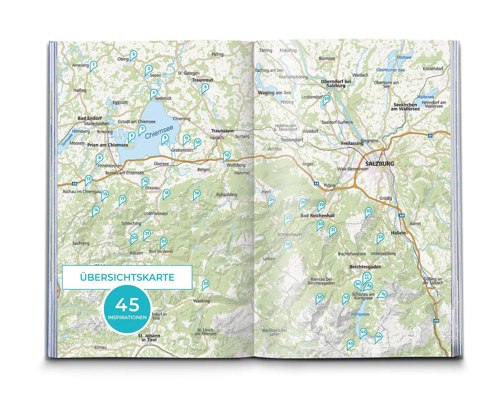KOMPASS Inspiration Berchtesgaden und Chiemgau mit Chiemsee