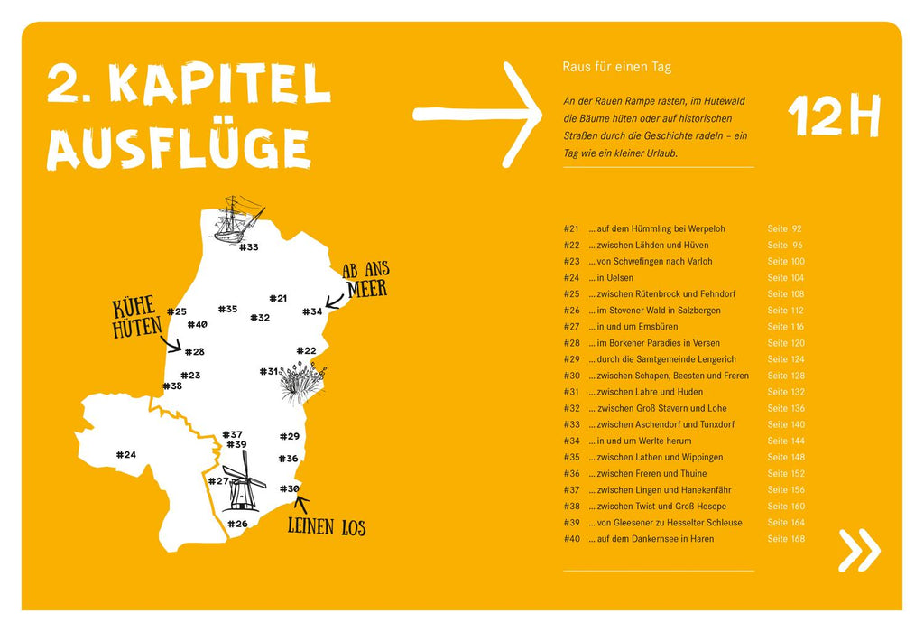 52 kleine & große Eskapaden im Emsland