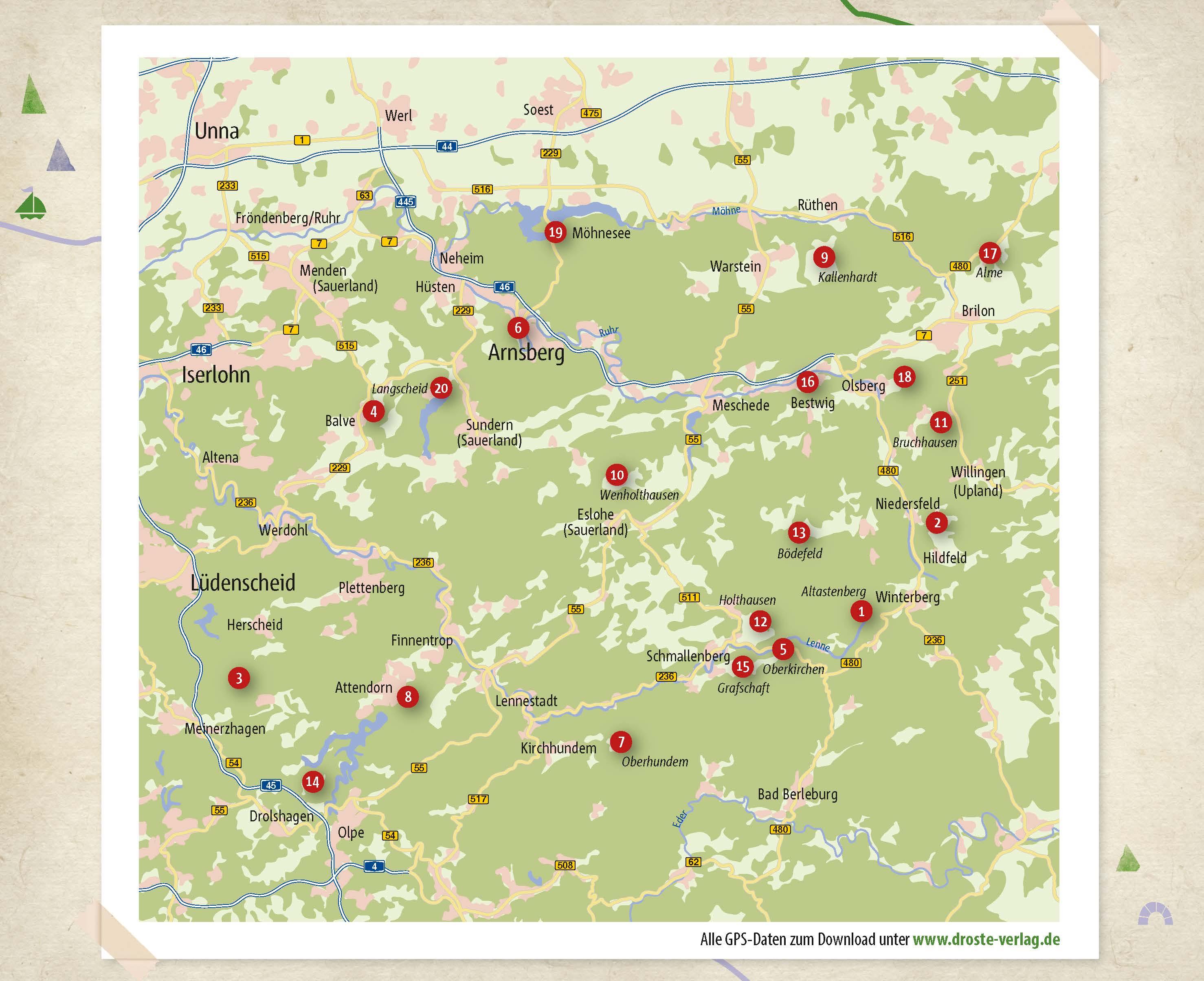 Sauerland. Wandern für die Seele