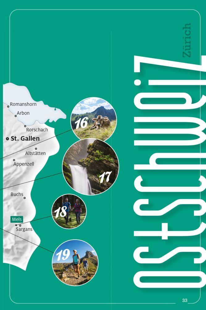 Kümmerly+Frey Erlebnis Schweiz Wandern in unberührter Natur - Wanderführer