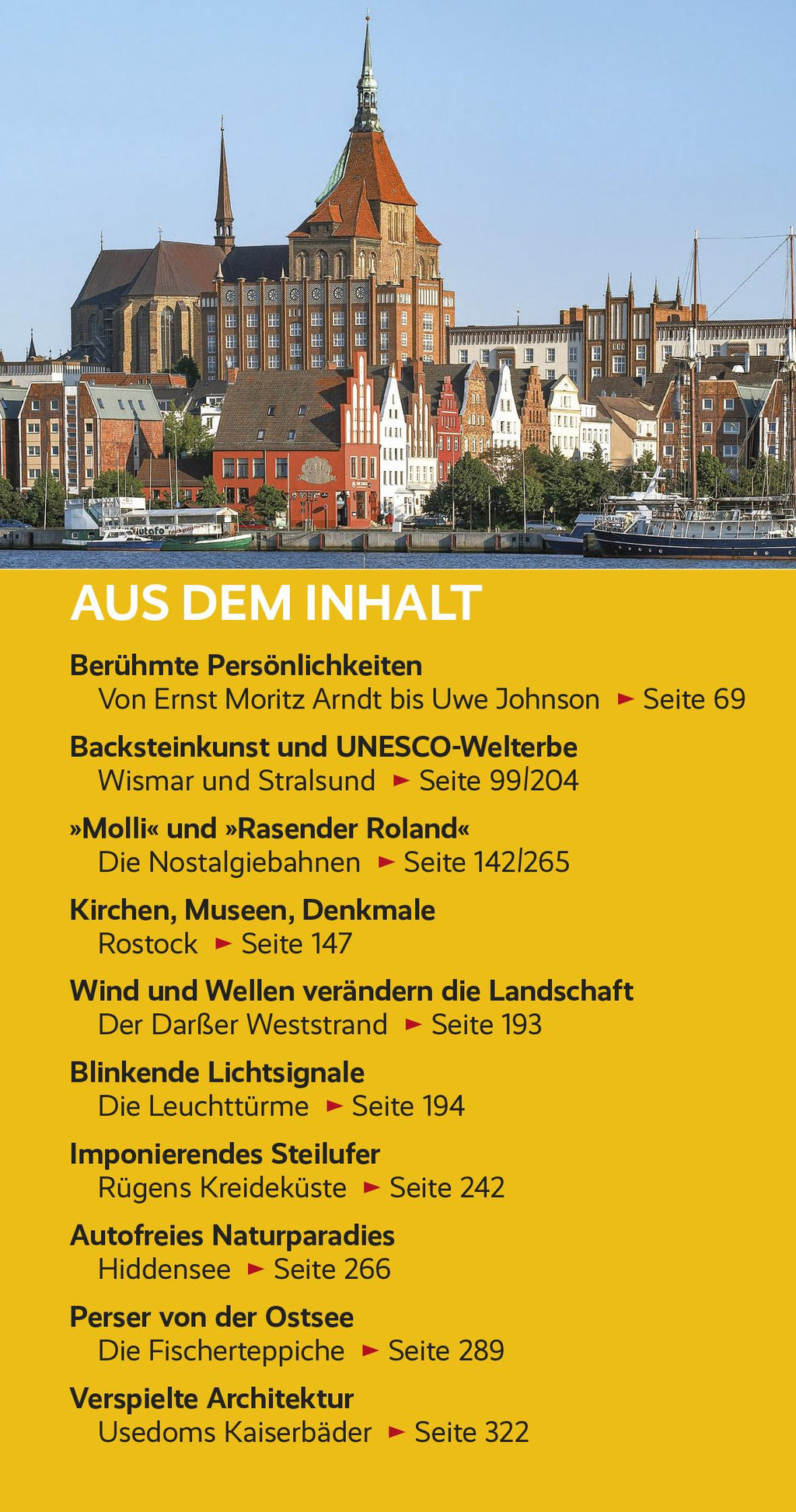 TRESCHER Reiseführer Ostseeküste Mecklenburg-Vorpommern